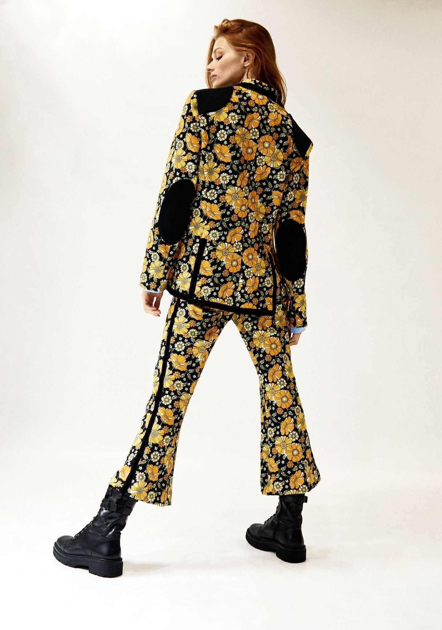 Pintuck Retro Flair Pant - AMRADIO