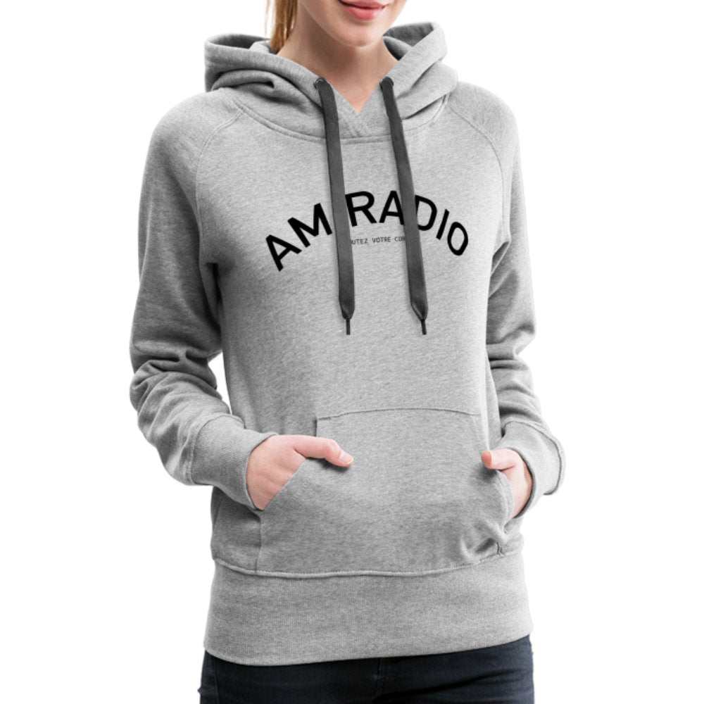 Ecoutez Votre Corps Hoodie gray women&