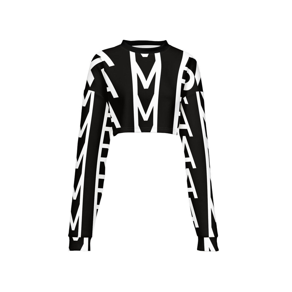 AM RADIO Monogram Crop - AMRADIO