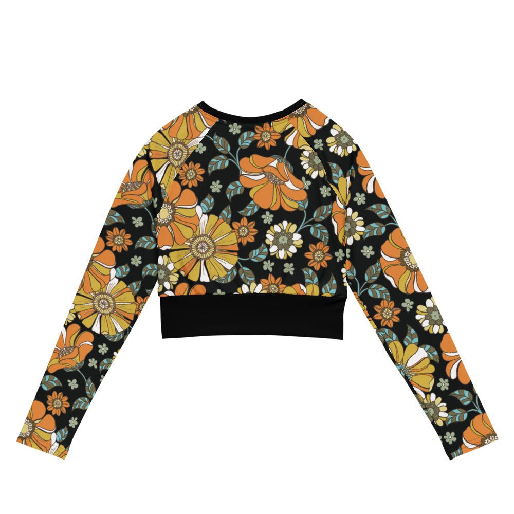 Long-sleeve crop top - AMRADIO