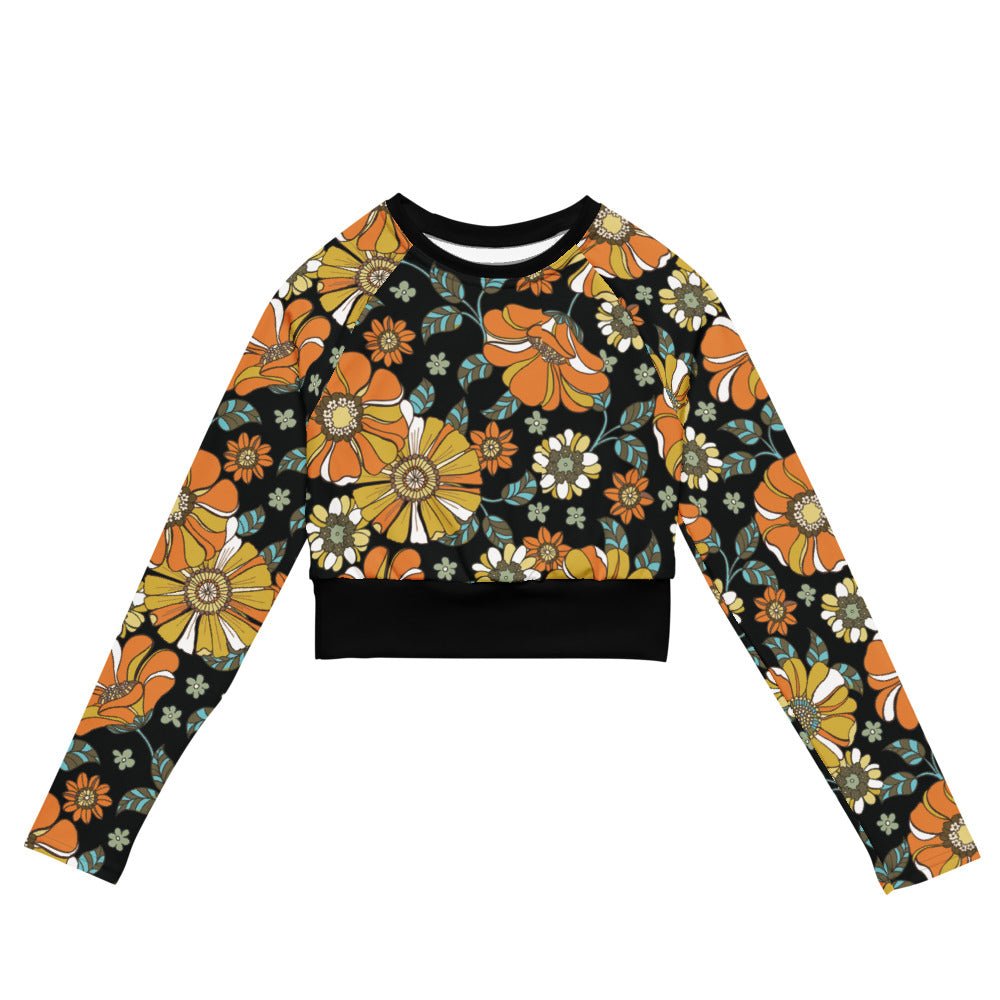 Long-sleeve crop top - AMRADIO